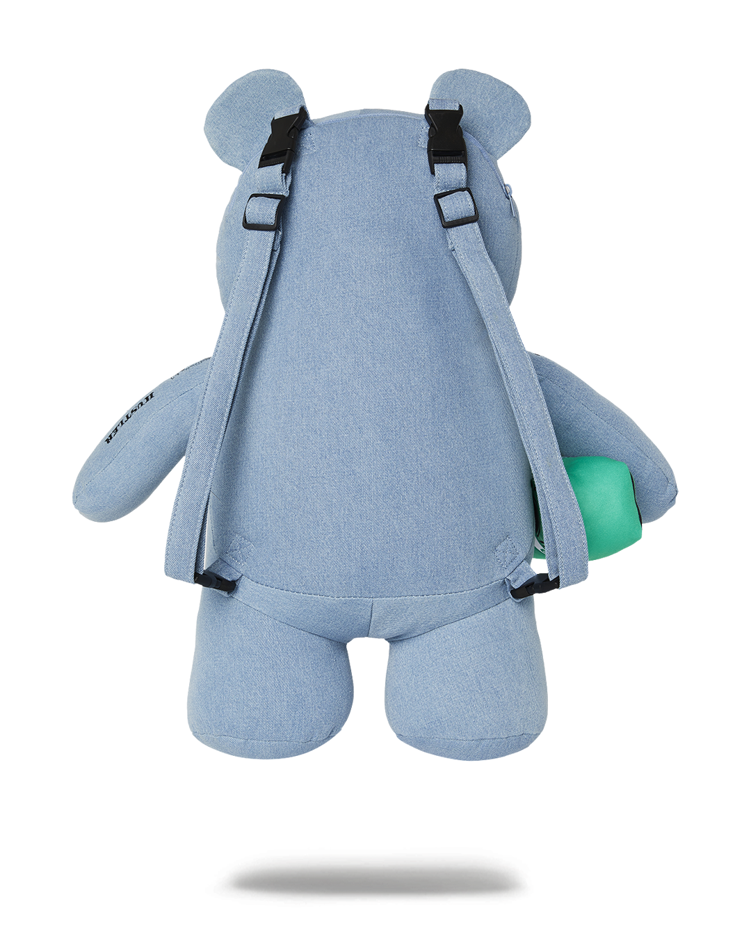 SPRAYGROUND® BACKPACK DENIM SHARK MONEYBEAR TEDDY BEAR