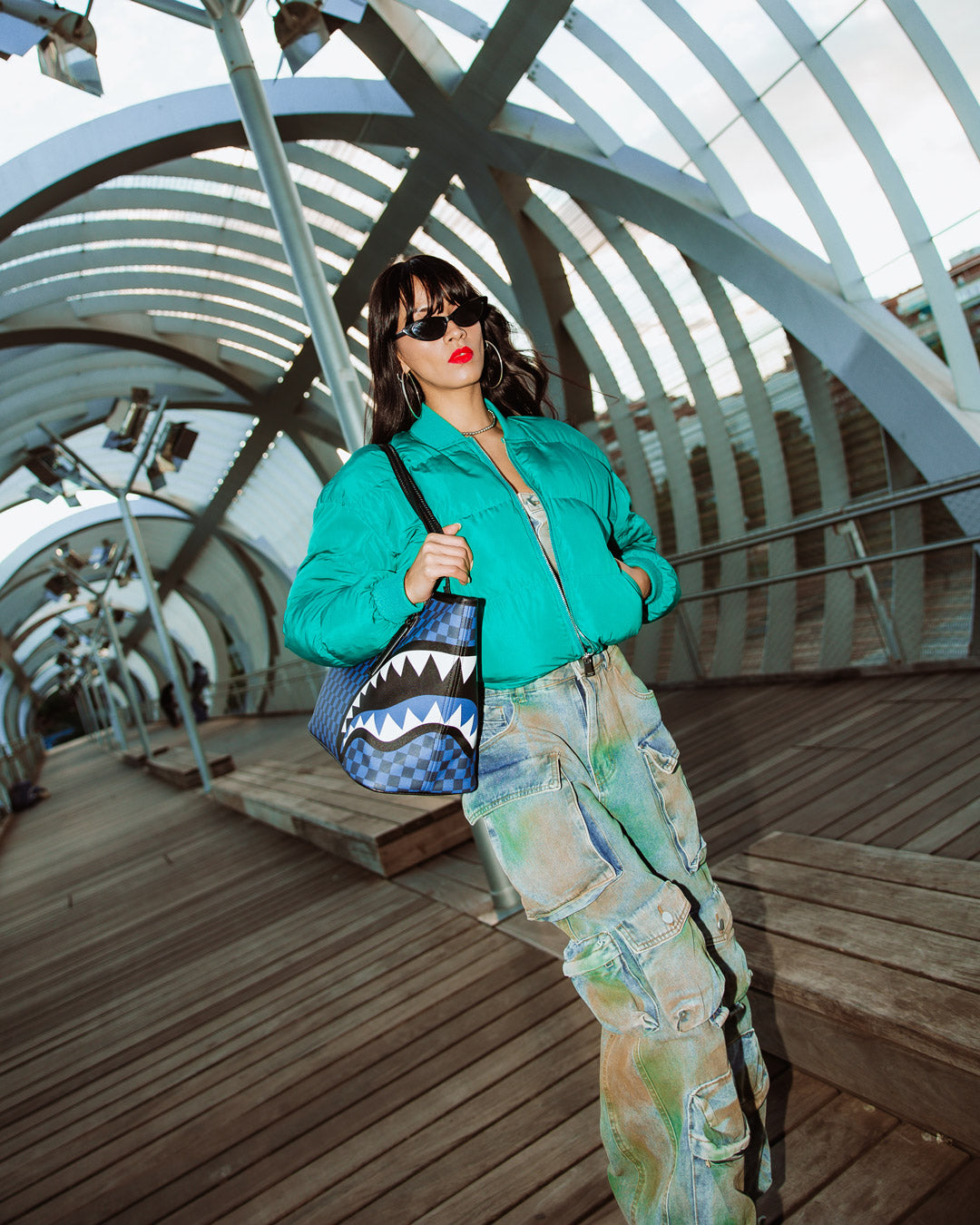 SPRAYGROUND® TOTE MIDNIGHT MAGIC SHARKS IN PARIS TOTE